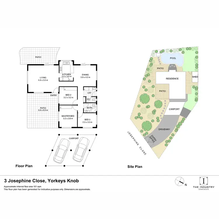 Floorplan of Homely house listing, 3 Josephine Close, Yorkeys Knob QLD 4878