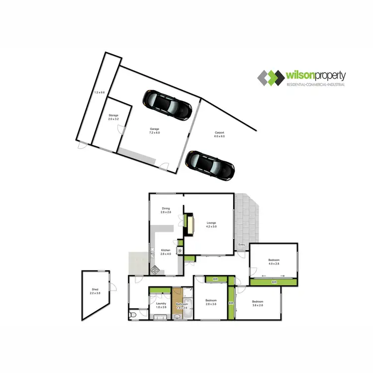 Floorplan of Homely house listing, 5 Lindsay Court, Traralgon VIC 3844