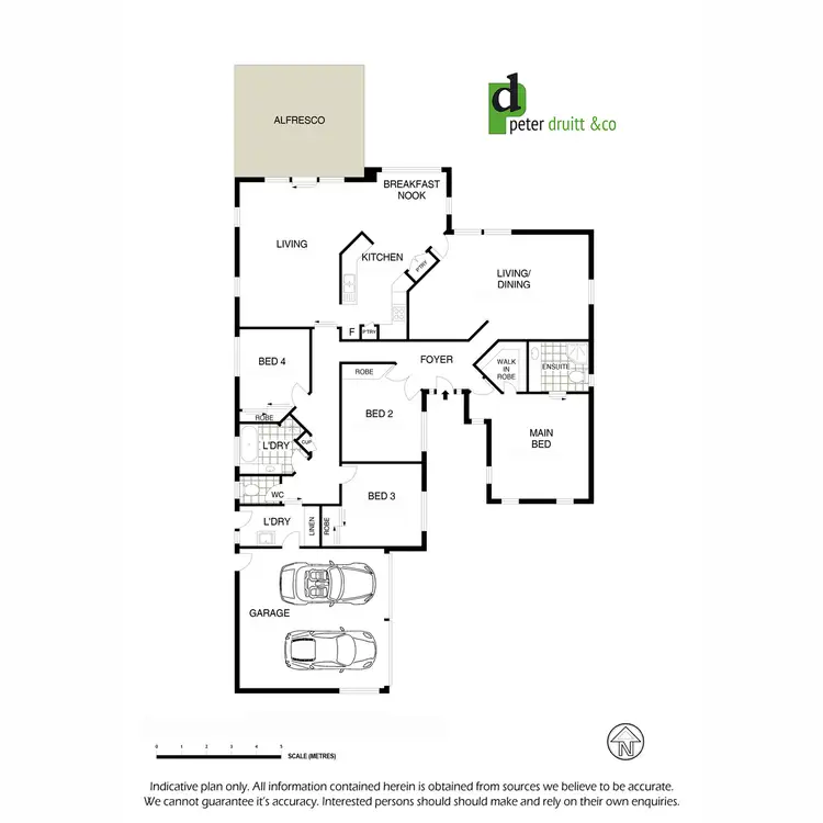 Floorplan of Homely house listing, 6 Macquarie Drive, Mudgee NSW 2850