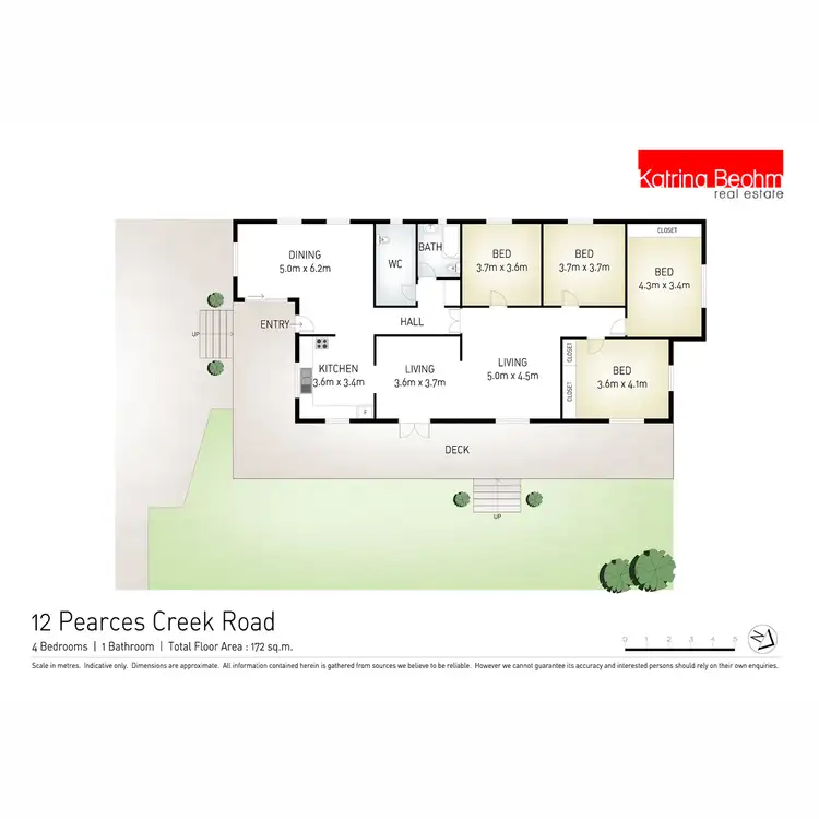 Floorplan of Homely rural property listing, 12 Pearces Creek Hall Road, Pearces Creek NSW 2477
