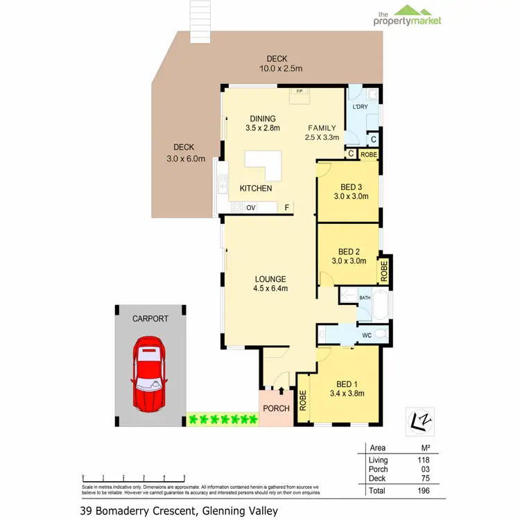 Floorplan of Homely house listing, 39 Bomaderry Crescent, Glenning Valley NSW 2261