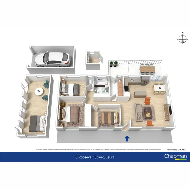 Floorplan of Homely house listing, 6 Roosevelt Street, Leura NSW 2780