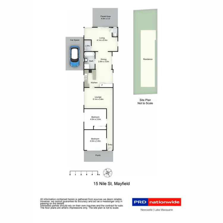 Floorplan of Homely house listing, 15 Nile Street, Mayfield NSW 2304