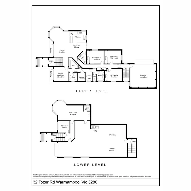 Floorplan of Homely house listing, 32 Tozer Road, Warrnambool VIC 3280