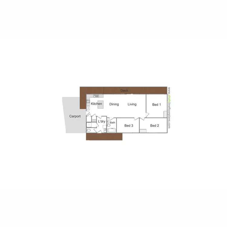 Floorplan of Homely house listing, 12 - 14 Catherine Street, Goughs Bay VIC 3723