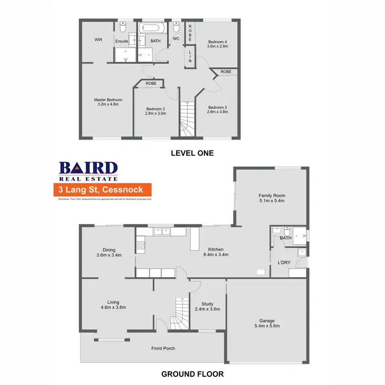 Floorplan of Homely house listing, 3 Lang Street, Cessnock NSW 2325