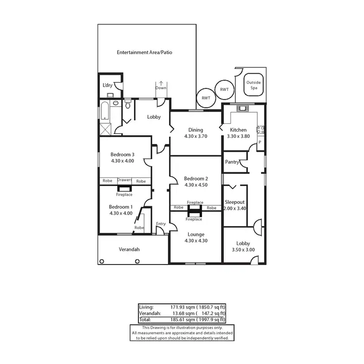 Floorplan of Homely house listing, 80 Brandis Street, Crystal Brook SA 5523