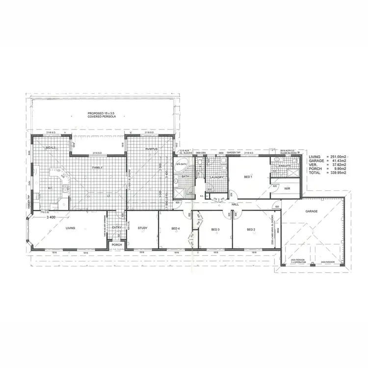 Floorplan of Homely house listing, 15 Featherwood Road, Springvale NSW 2650