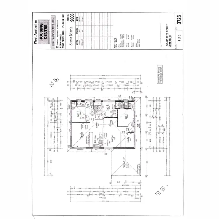 Floorplan of Homely house listing, 9 Tree Court, Banksia Grove WA 6031