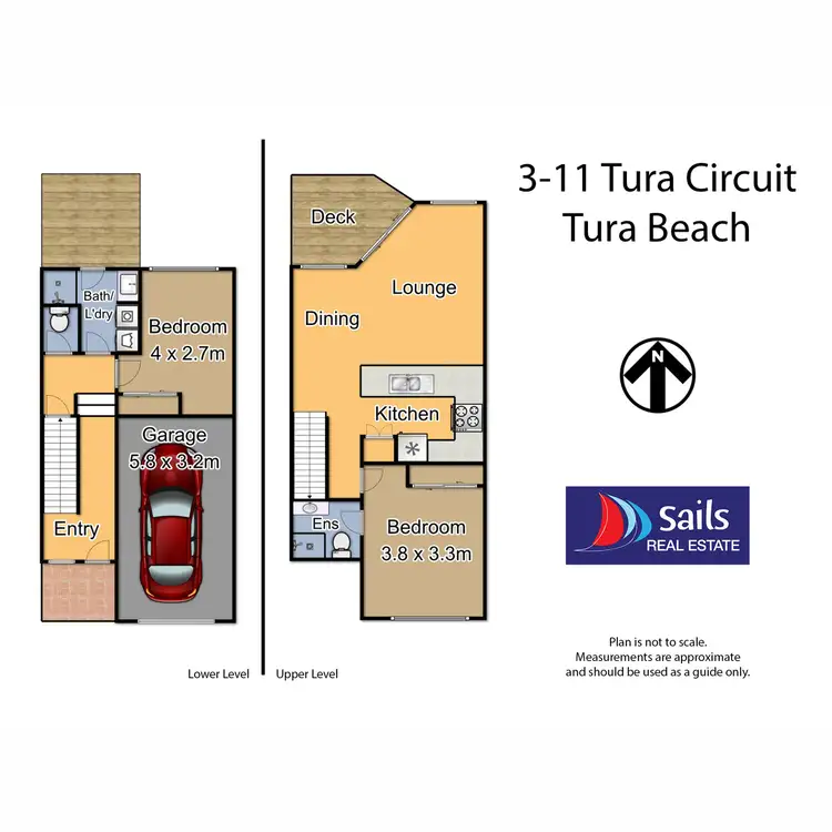 Floorplan of Homely apartment listing, 3/11 Tura Circuit, Tura Beach NSW 2548