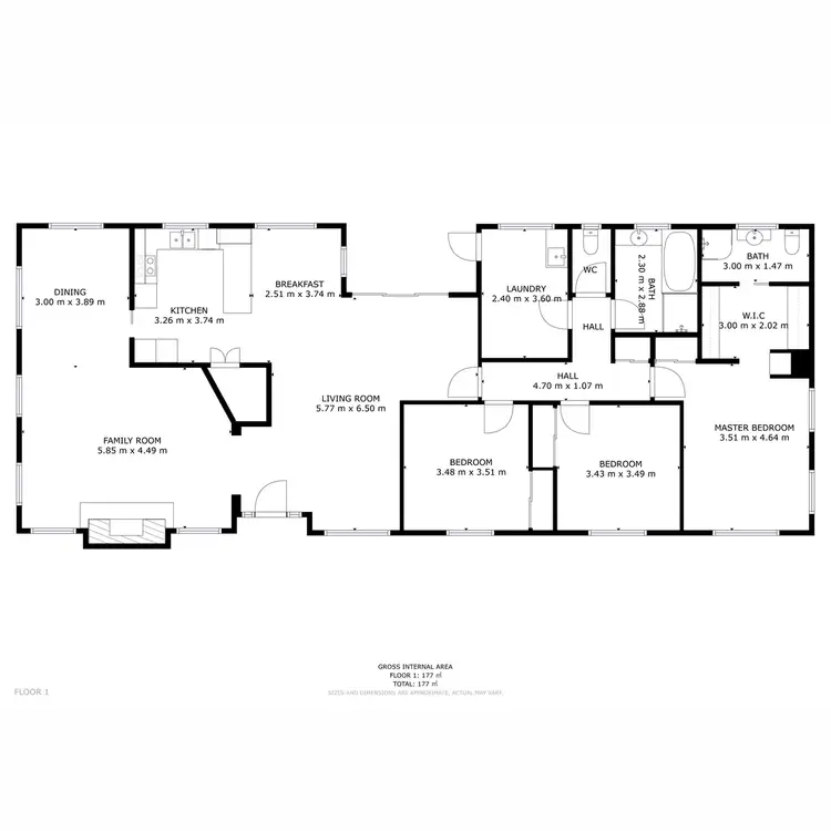 Floorplan of Homely house listing, 620 Back River Road, Magra TAS 7140