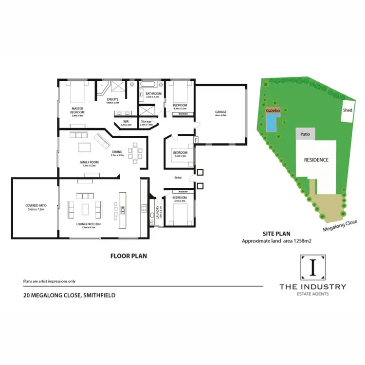 Floorplan of Homely house listing, 20 Megalong Close, Smithfield QLD 4878