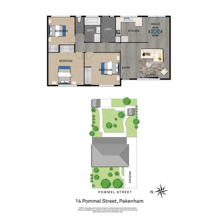 Floorplan of Homely house listing, 14 Pommel Street, Pakenham VIC 3810