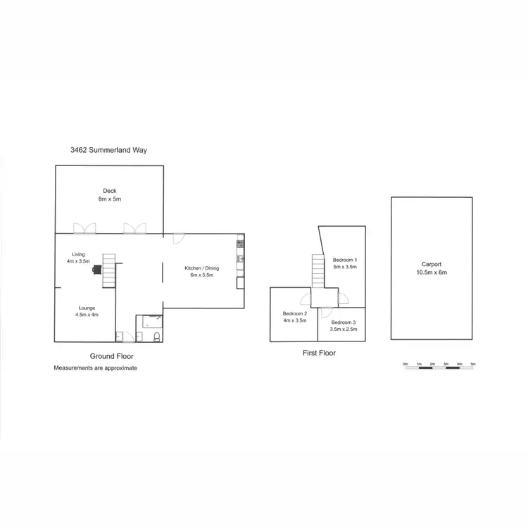 Floorplan of Homely rural property listing, 3462 Summerland Way, Gurranang NSW 2460