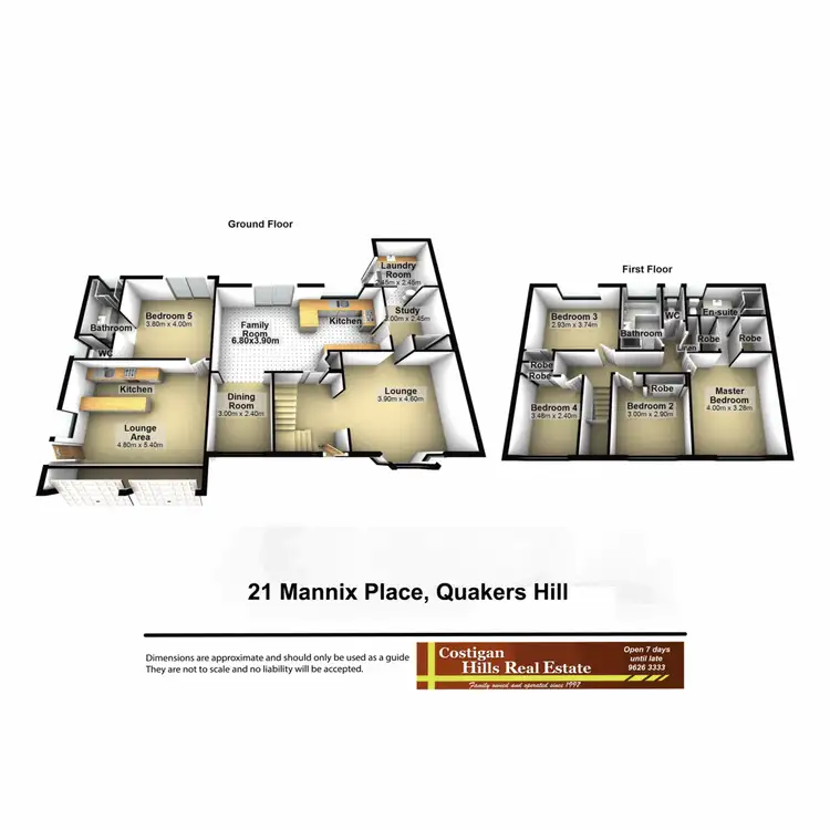 Floorplan of Homely house listing, 21 Mannix Place, Quakers Hill NSW 2763