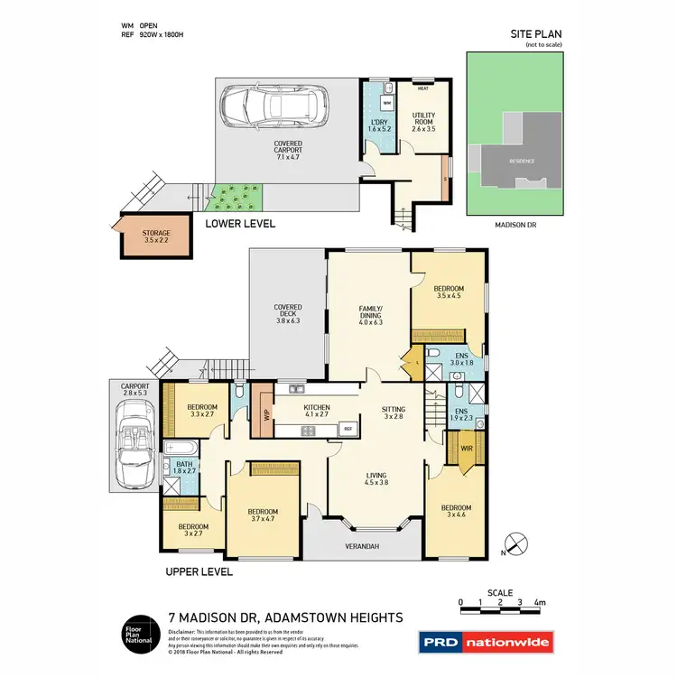 Floorplan of Homely house listing, 7 Madison Drive, Adamstown Heights NSW 2289