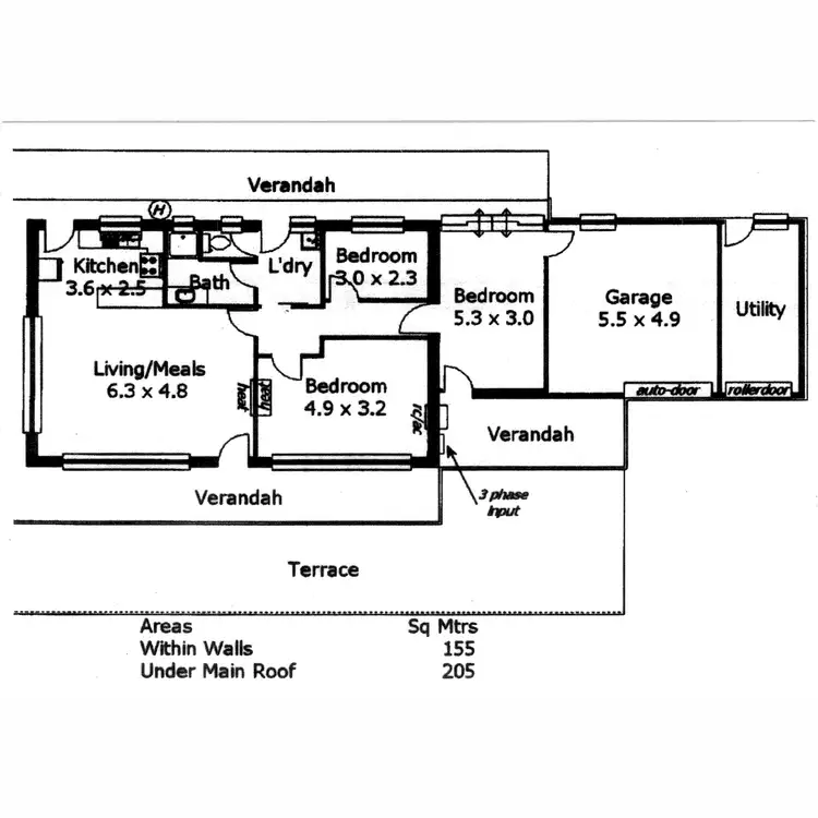 Floorplan of Homely house listing, 4 Kingston Place, Gumeracha SA 5233