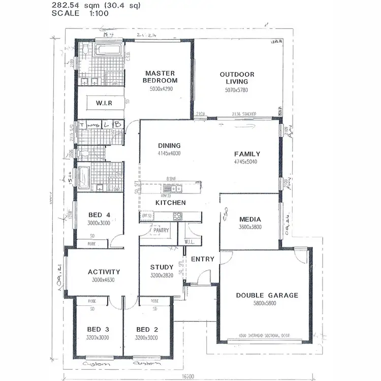 Floorplan of Homely house listing, 111 Honeyeater Crescent, Moggill QLD 4070