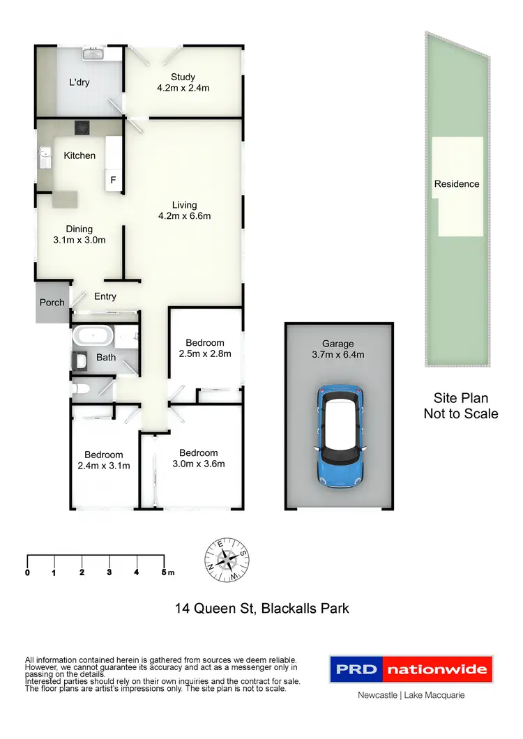 Floorplan of Homely house listing, 14 Queen Street, Blackalls Park NSW 2283