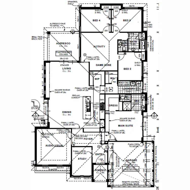 Floorplan of Homely house listing, 4 Magos Way, Aveley WA 6069