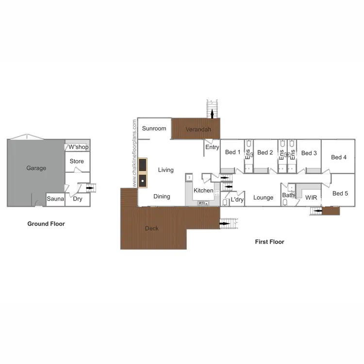 Floorplan of Homely house listing, 8 Telemark Court, Merrijig VIC 3723