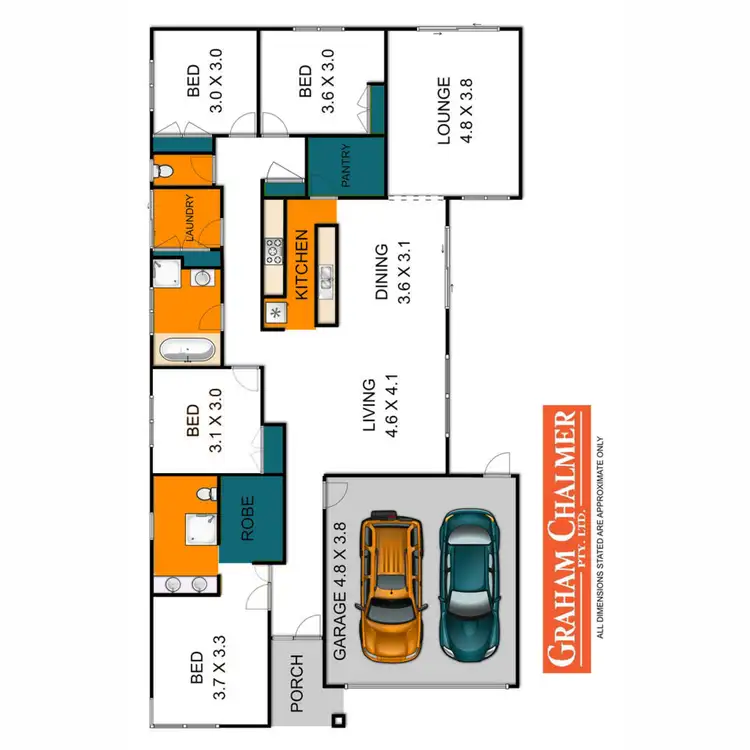 Floorplan of Homely house listing, 84 Hobson Street, Stratford VIC 3862