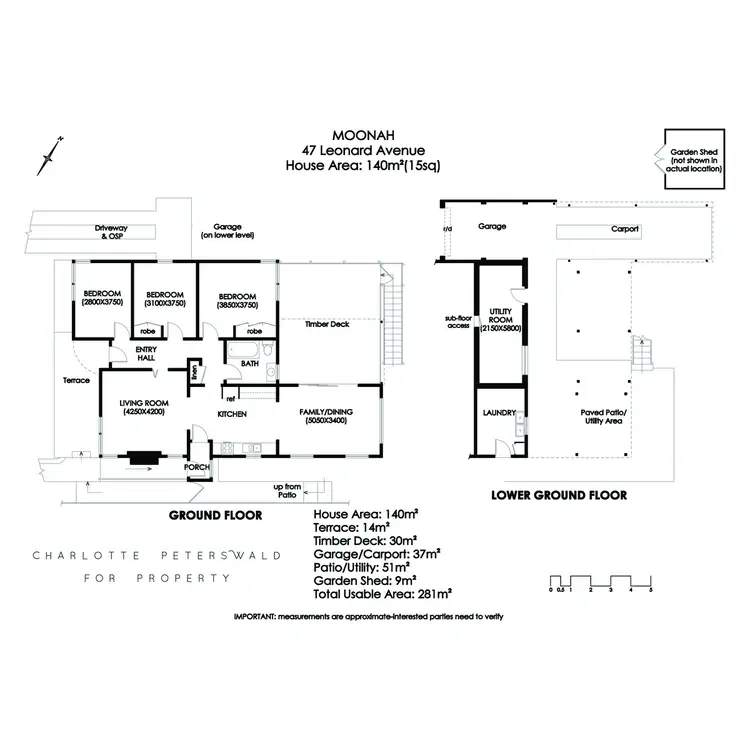 Floorplan of Homely house listing, 47 Leonard Avenue, Moonah TAS 7009