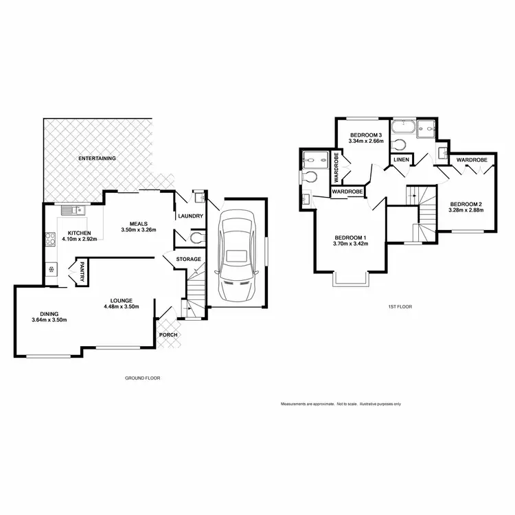 Floorplan of Homely house listing, 1a Azalea Court, Glenmore Park NSW 2745
