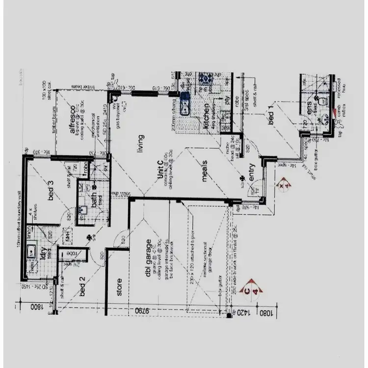 Floorplan of Homely villa listing, 6C Berrigan Street, Nollamara WA 6061