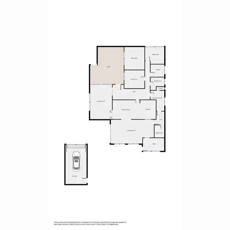 Floorplan of Homely house listing, 9 Floral Place, Warrnambool VIC 3280