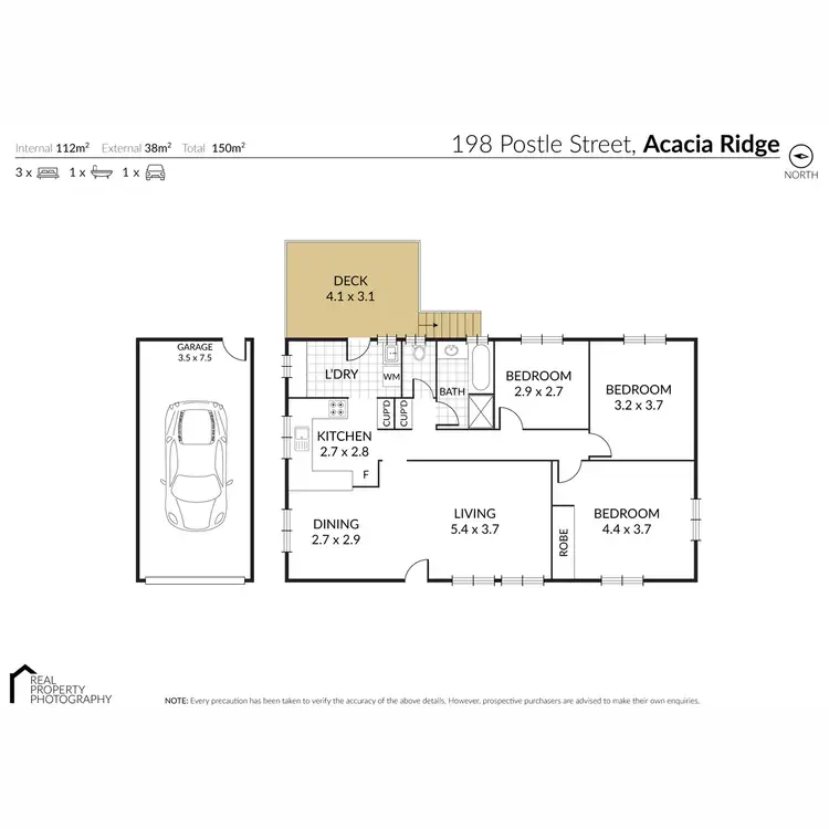 Floorplan of Homely house listing, 198 Postle Street, Acacia Ridge QLD 4110