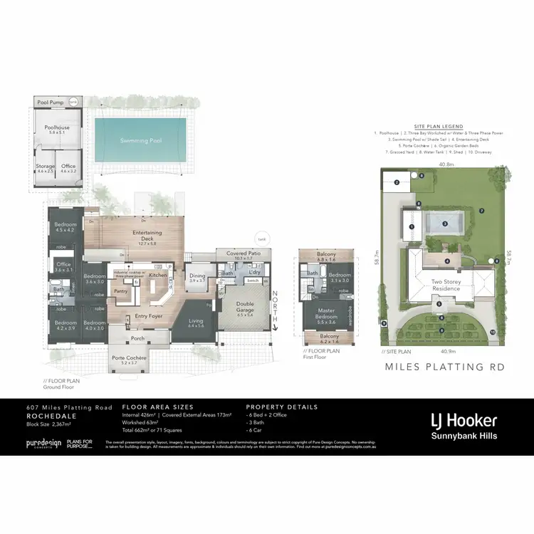 Floorplan of Homely house listing, 607 Miles Platting Road, Rochedale QLD 4123