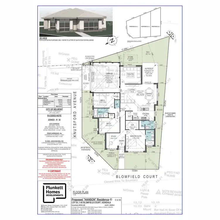 Floorplan of Homely land listing, 2 Blomfield Court, Kewdale WA 6105