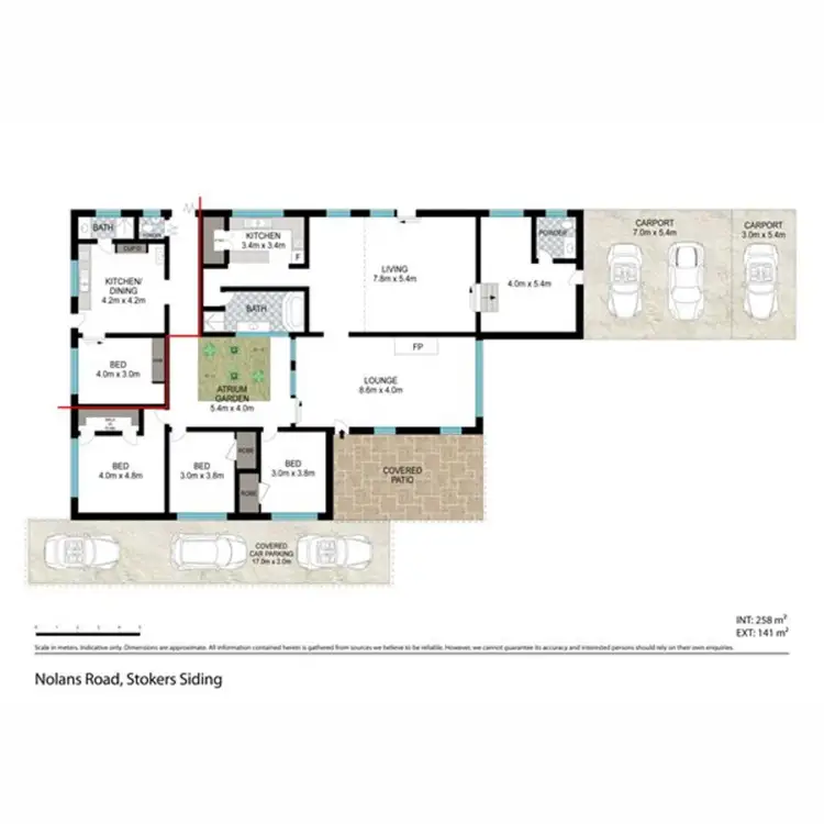 Floorplan of Homely rural property listing, 83 Nolans Road, Stokers Siding NSW 2484