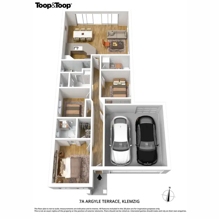 Floorplan of Homely house listing, 7A Argyle Terrace, Klemzig SA 5087