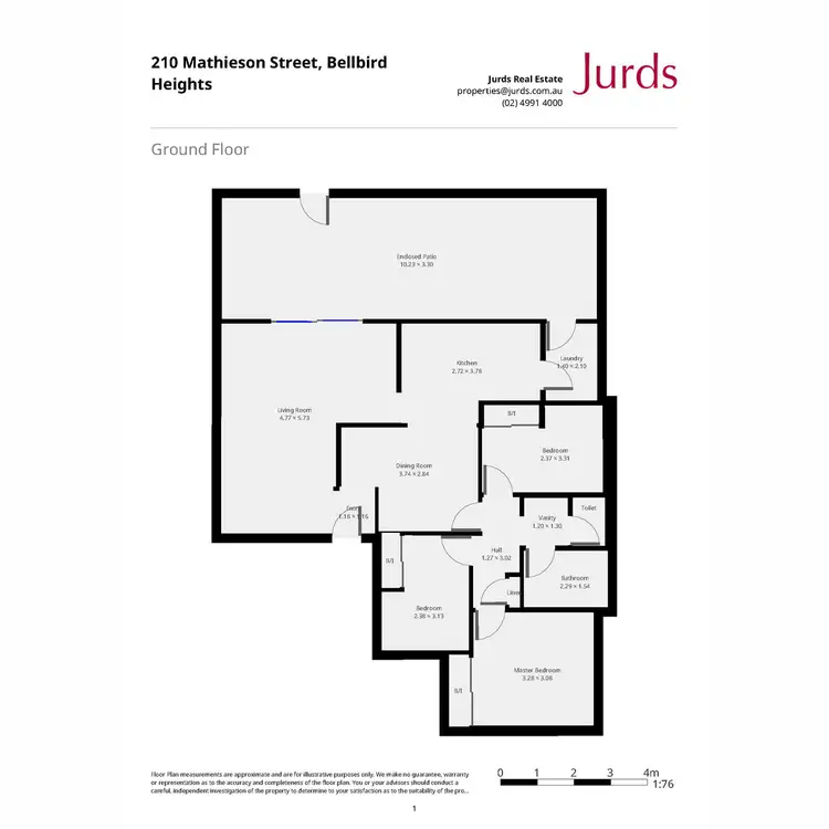 Floorplan of Homely house listing, 210 Mathieson Street, Bellbird Heights NSW 2325