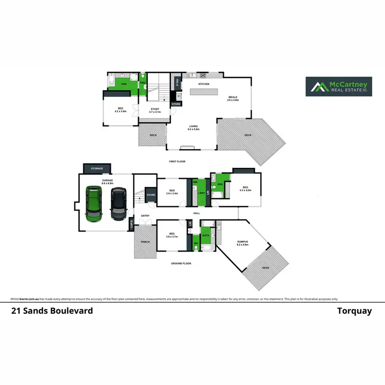 Floorplan of Homely house listing, 21 Sands Boulevard, Torquay VIC 3228