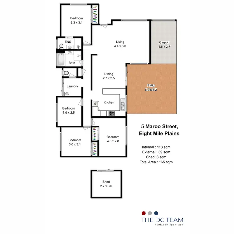 Floorplan of Homely house listing, 5 Maroo Street, Eight Mile Plains QLD 4113