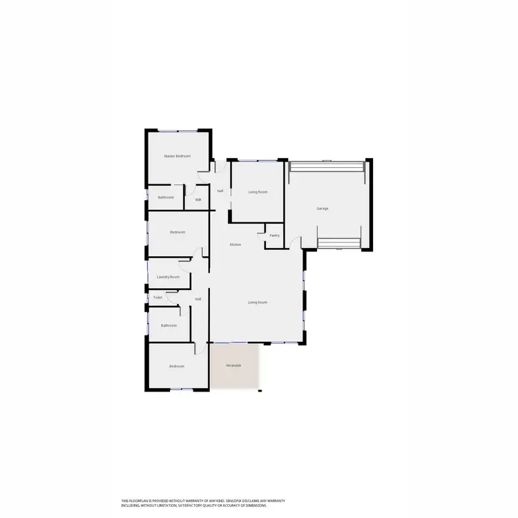 Floorplan of Homely house listing, 2 Gladman Court, Koroit VIC 3282