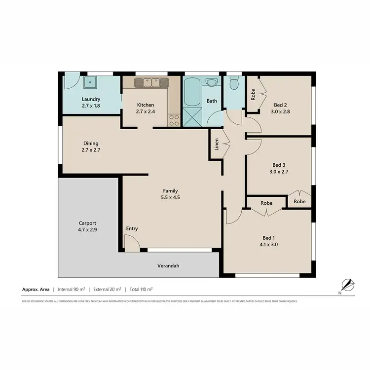 Floorplan of Homely house listing, 7 Cassia Street, Browns Plains QLD 4118