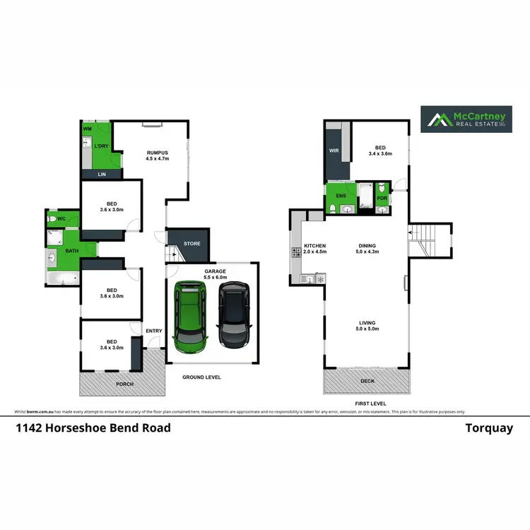 Floorplan of Homely house listing, 1142 Horseshoe Bend Road, Torquay VIC 3228