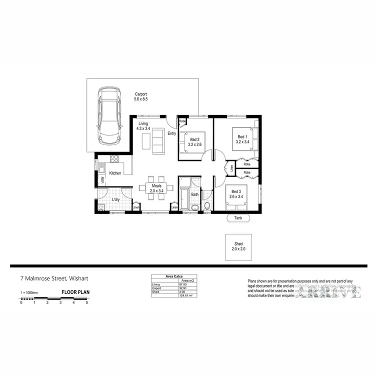 Floorplan of Homely house listing, 7 Malmrose Street, Wishart QLD 4122