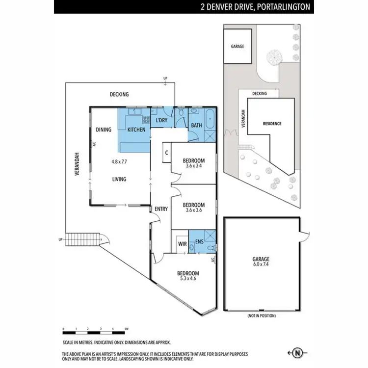 Floorplan of Homely house listing, 2 Denver Drive, Portarlington VIC 3223
