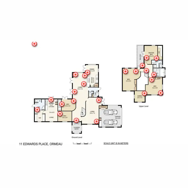 Floorplan of Homely house listing, 11 Edwards Place, Ormeau QLD 4208