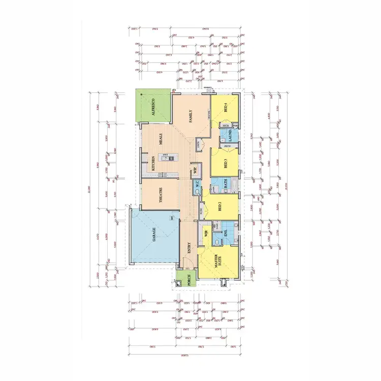 Floorplan of Homely house listing, Lot 11 Wattlebird Street, Stratford VIC 3862