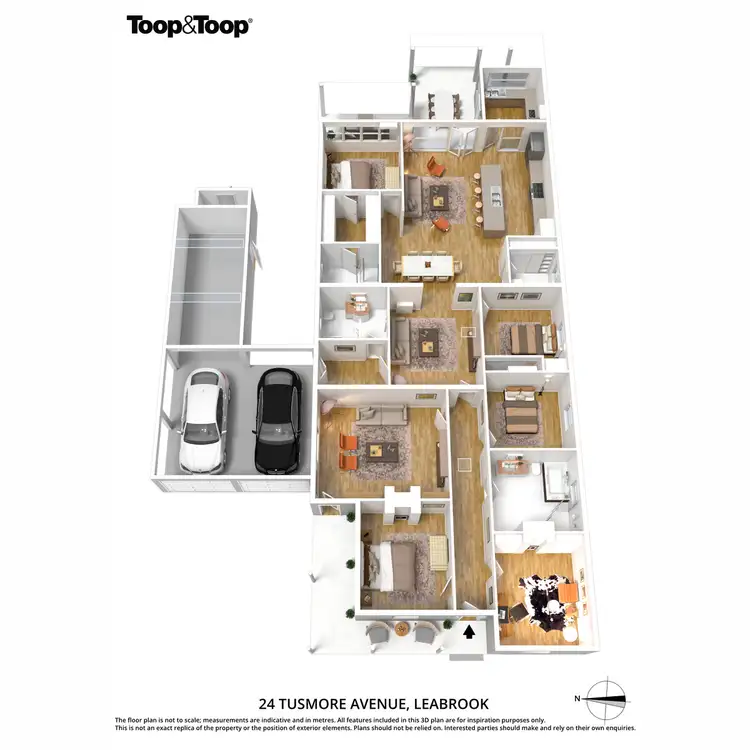 Floorplan of Homely house listing, 24 Tusmore Avenue, Leabrook SA 5068