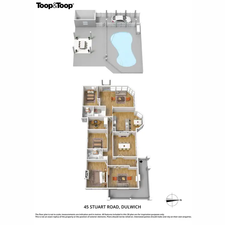 Floorplan of Homely house listing, 45 Stuart Road, Dulwich SA 5065