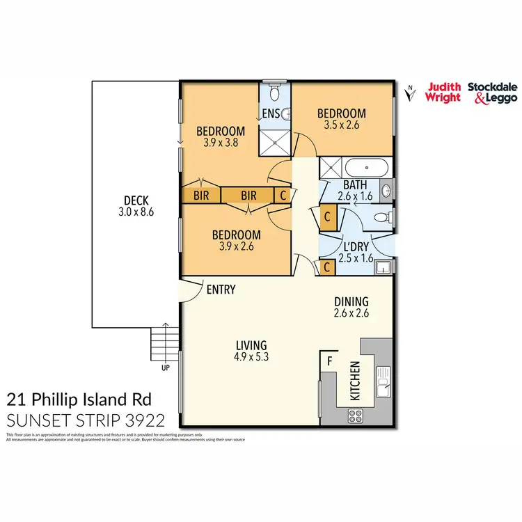 Floorplan of Homely house listing, 21 Phillip Island Road, Sunset Strip VIC 3922