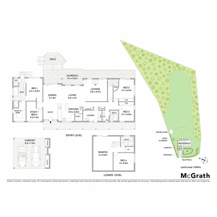Floorplan of Homely house listing, 4 Quail Place, Richmond Hill NSW 2480
