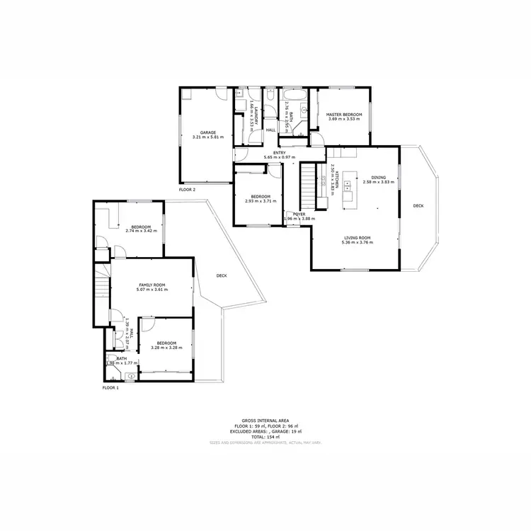 Floorplan of Homely house listing, 3 Lowrie Place, Glenorchy TAS 7010